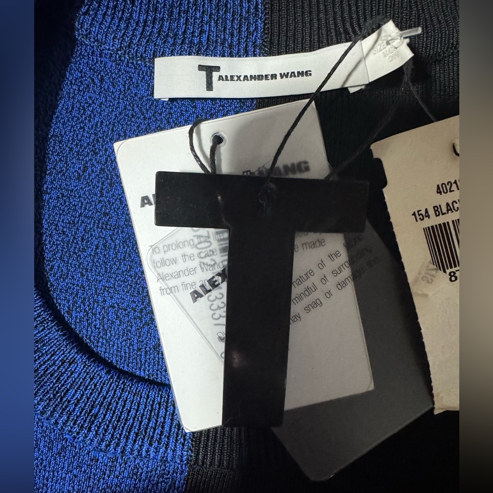 Alexander Wang Knit Colorblock Tank - Picture 6 of 7